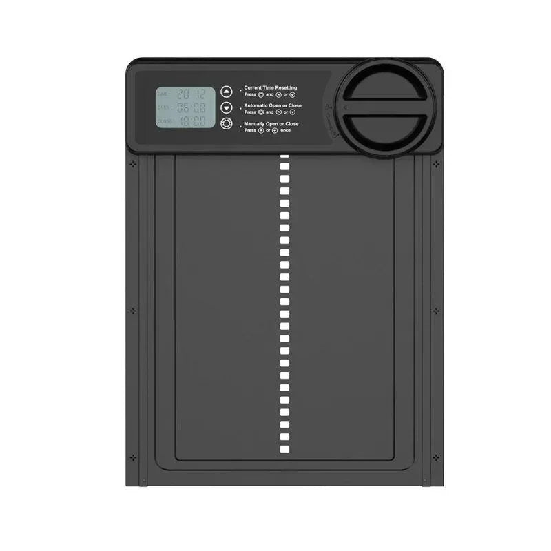Porte automatique de poulailler, minuterie intelligente électrique en aluminium…