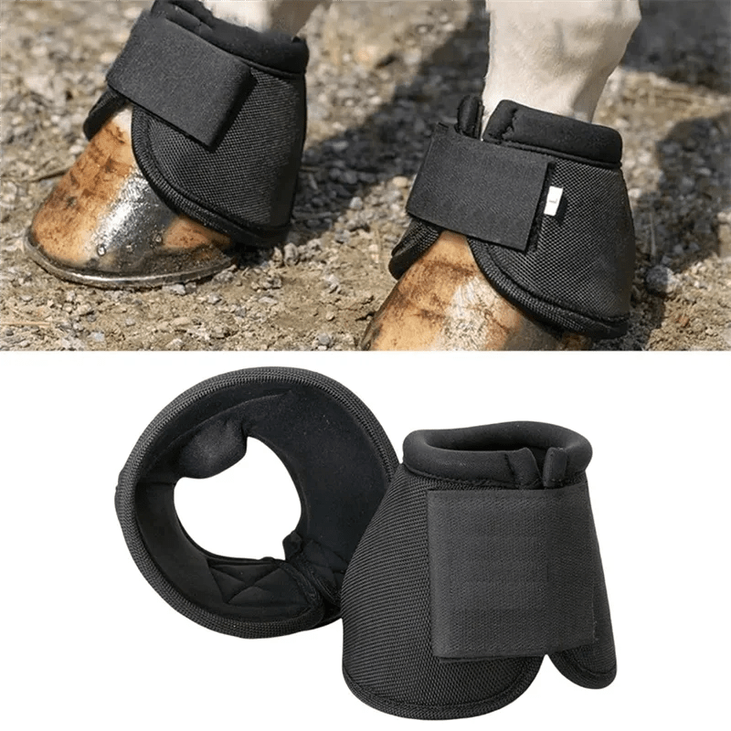 EquiGuard Pro Horse Bell Boots – Quick - Dry Heavy Duty Hoof Protection - Vastura Ag