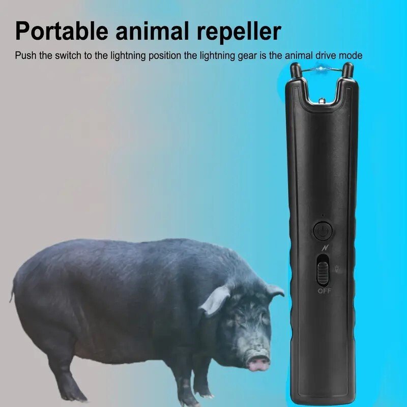 Livestock Driving Tool For Pigs, Cattle, Sheep And Cows Rechargeable,… - Vastura Ag