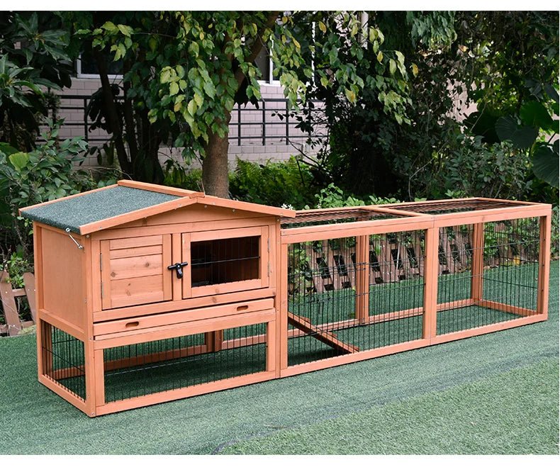 Rabbit Cage Large Size Rabbit Hutch House Breeding Cage Home Tent… - Vastura Ag