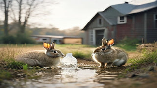 Why Your Rabbits Keep Dumping Their Water Bottle (Three Fixes)