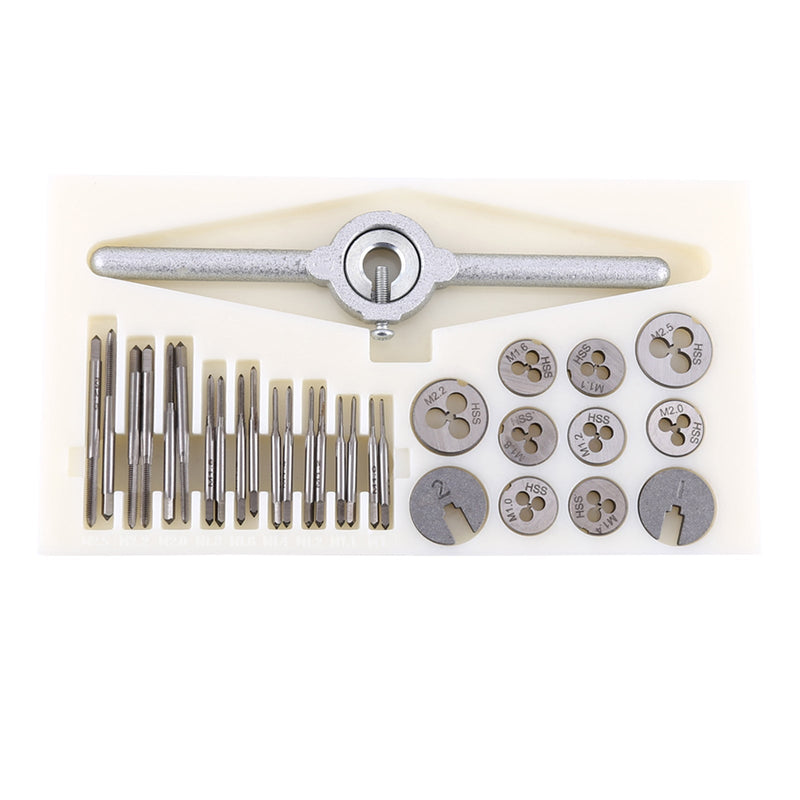 30PCS/Set Taps Dies Spanner Set Screw Threading Tapping Hand Tools Kit - Vastura Ag