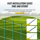 Electric Fence Wire, 2625Ft 800M Portable Polywire, 3/32" Diameter 9… - Vastura Ag