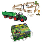 Farm TractorModel Car with Trailer Forklift Set Agriculture - Vastura Ag