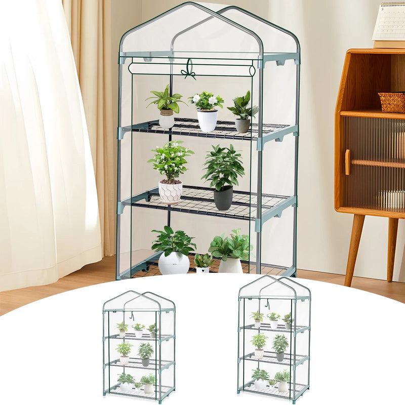 Garden Greenhouse 4 Tier Walk-in for Seed Starting