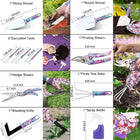 Garden Tool Set Shovel Harrow Potted Flower Gardening Tools Gift Kit - Vastura Ag