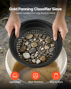 Gold Panning Kit, 10 In And 14 In Pans, 19 PCS Portable Prospecting… - Vastura Ag