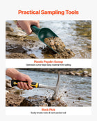 Gold Panning Kit, 10 In And 14 In Pans, 19 PCS Portable Prospecting… - Vastura Ag