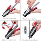 Hog Ring Pliers Kit C - type With 2500pcs Nails Spring C7 Hog Rings Gun… - Vastura Ag