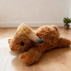 Long - Haired Highland Cow Lifelike Scottish Highland Cattle Plush Toy… - Vastura Ag