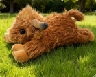 Long - Haired Highland Cow Lifelike Scottish Highland Cattle Plush Toy… - Vastura Ag