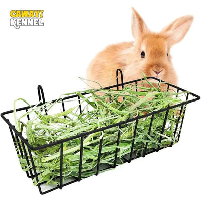 Rabbit Food Basket Grass Rack Rabbit Grass Frame Hay Feeder Rabbit… - Vastura Ag