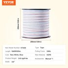 VEVOR 1640Ft 500M Electric Fence Tape Fencing Polytape Horse Cattle… - Vastura Ag